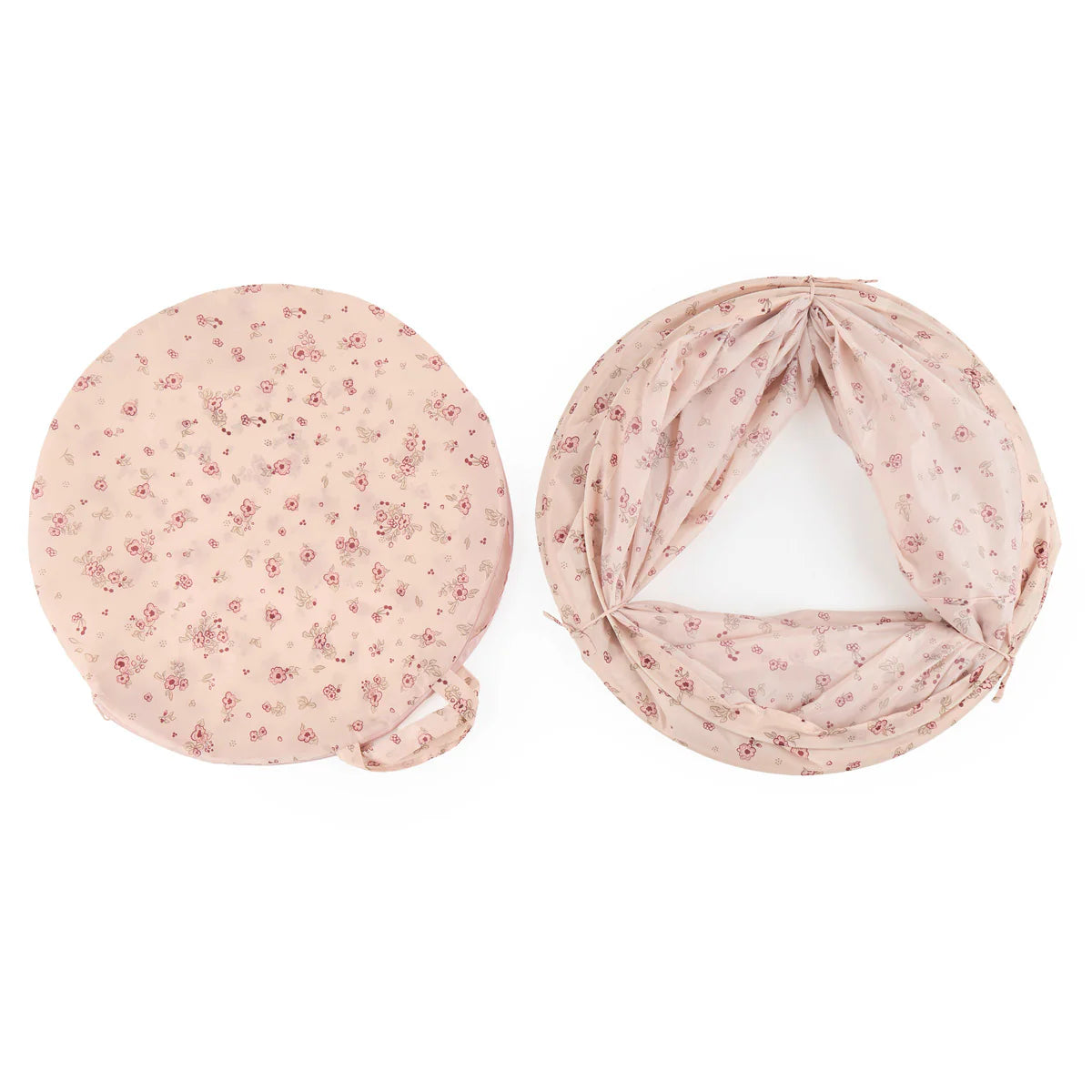Spieltunnel mit dem Design Dreamy Flowers von Bieco.