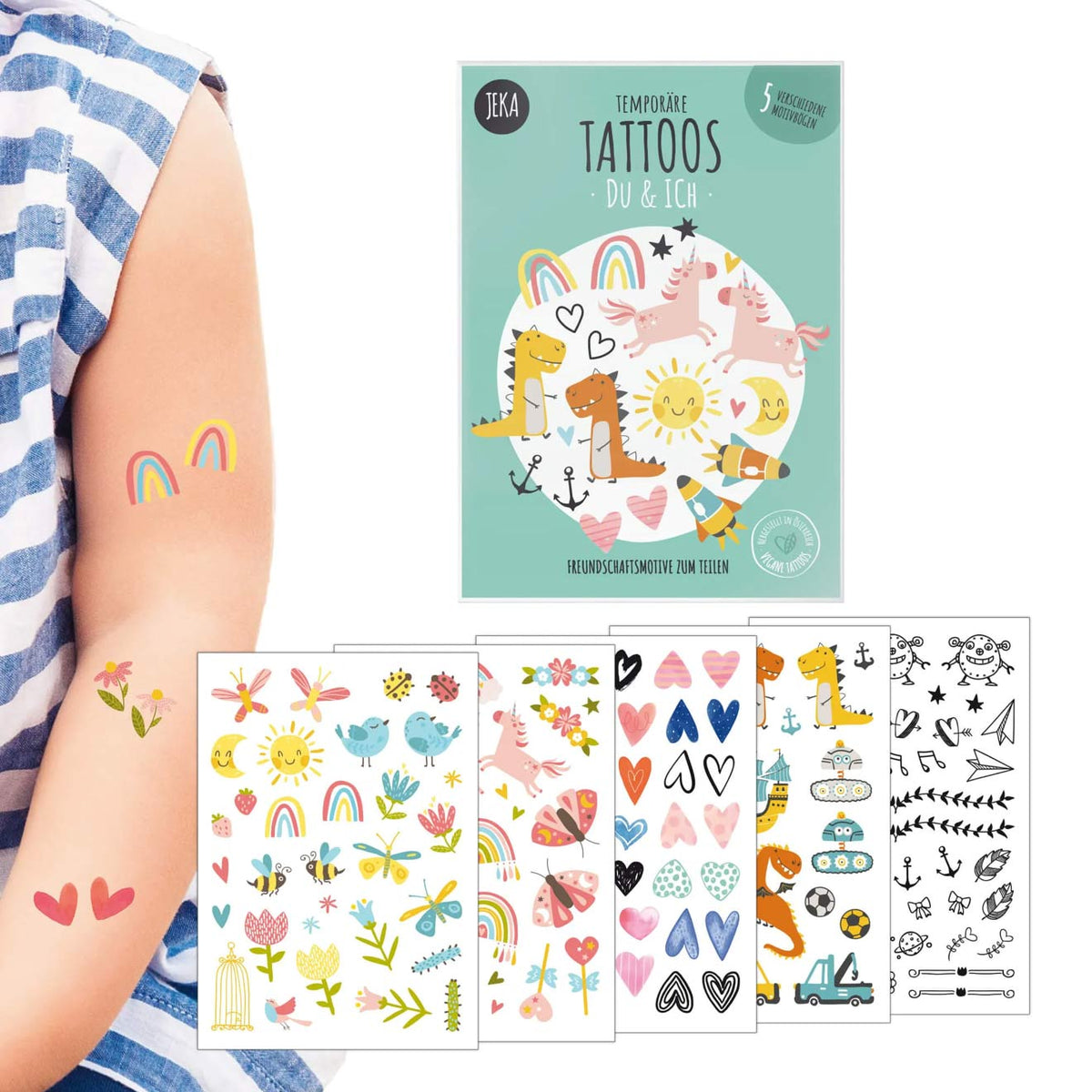 Temporäre TATTOOS - DU & ICH