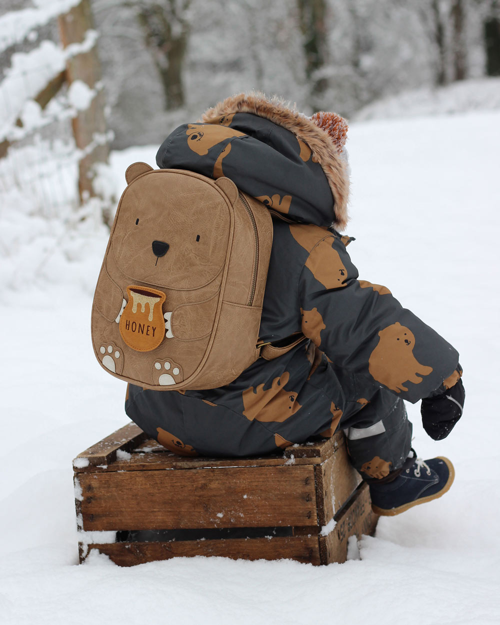 Rucksack Bär Karl | Kindergartenrucksack