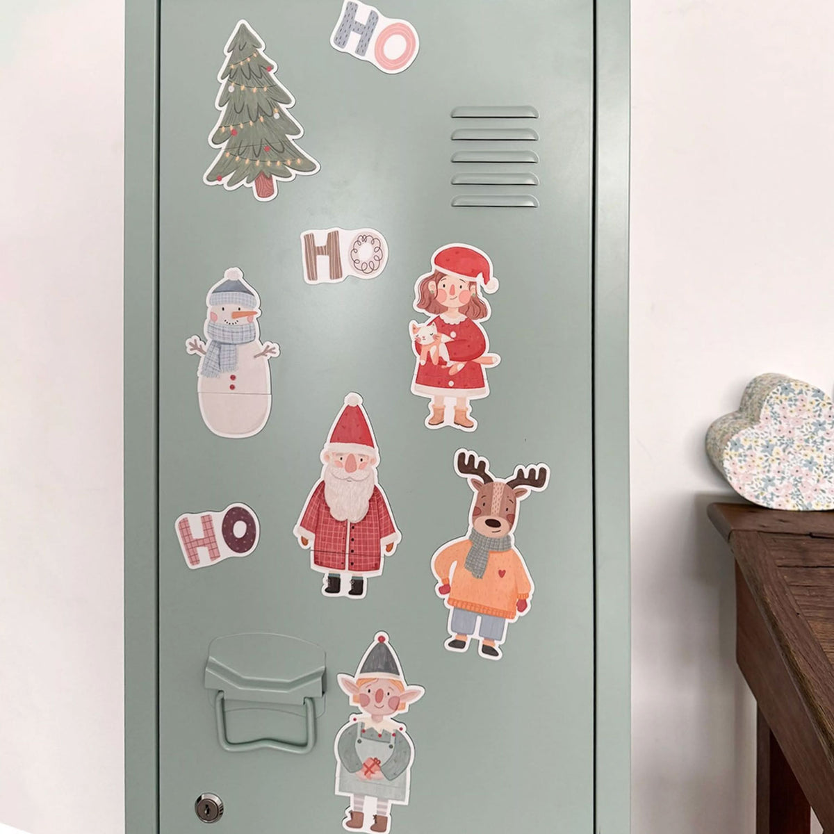 Kindermagnete zum Spielen von Ferflex mit weihnachtlichen Motiven