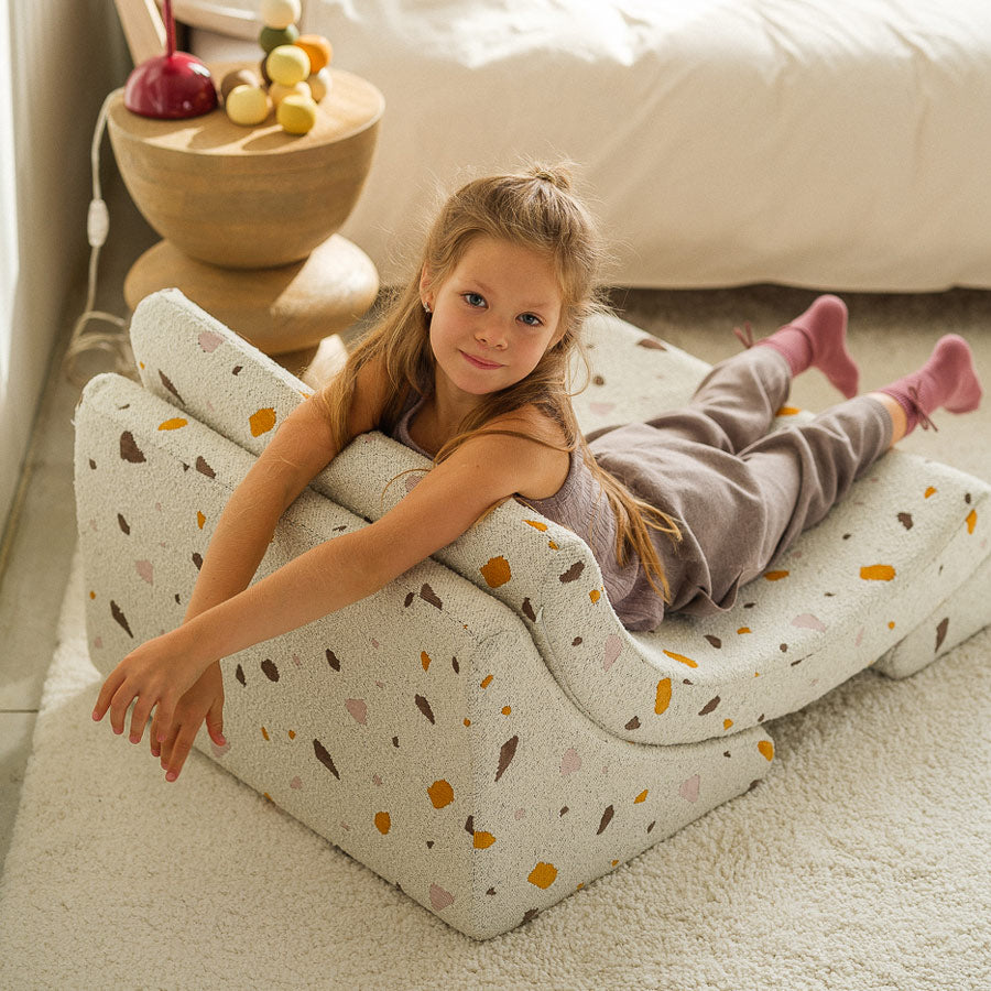 Moon Chair - Kindersessel - Terrazzo | Kindermöbel