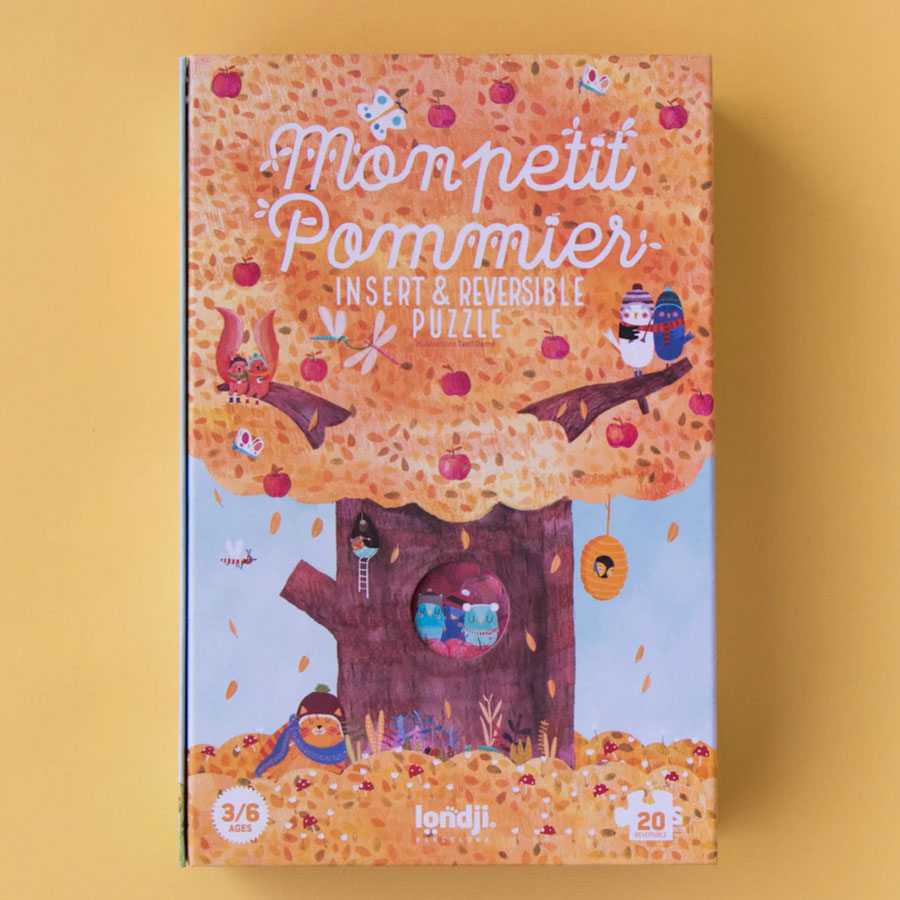 Das Puzzle ist ein Wendepuzzle, somit können beide Seiten mit unterschiedlichen Motiven gepuzzelt werden. 