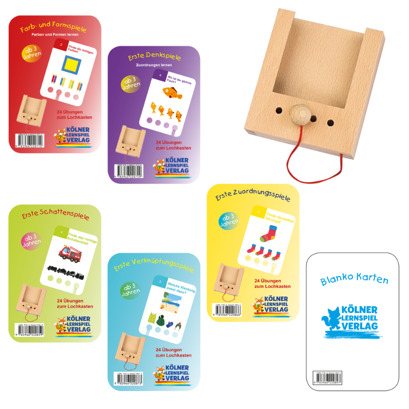 Starterset Steckspiel von Kölner Lernspiele für Kinder vom Alter 2-5Jahren bei Fambees.
